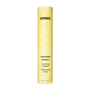 AMIKA tiesinantis plaukus šampūnas – velveteen dream smoothing shampoo