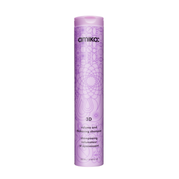 AMIKA šampūnas suteikiantis tūrio ir apimties – 3D volumizing and thickening shampoo