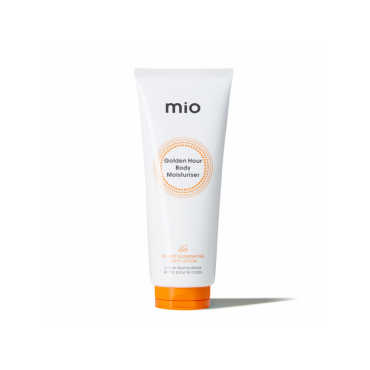 mio GOLDEN HOUR drėkinantis ir spindesio suteikiantis kūno losjonas, 200 ml.