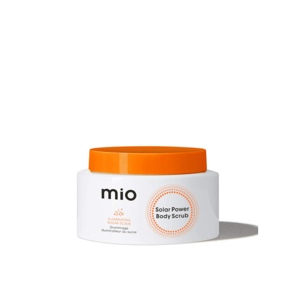 mio SOLAR POWER spindesio suteikiantis kūno šveitiklis, 275 g.