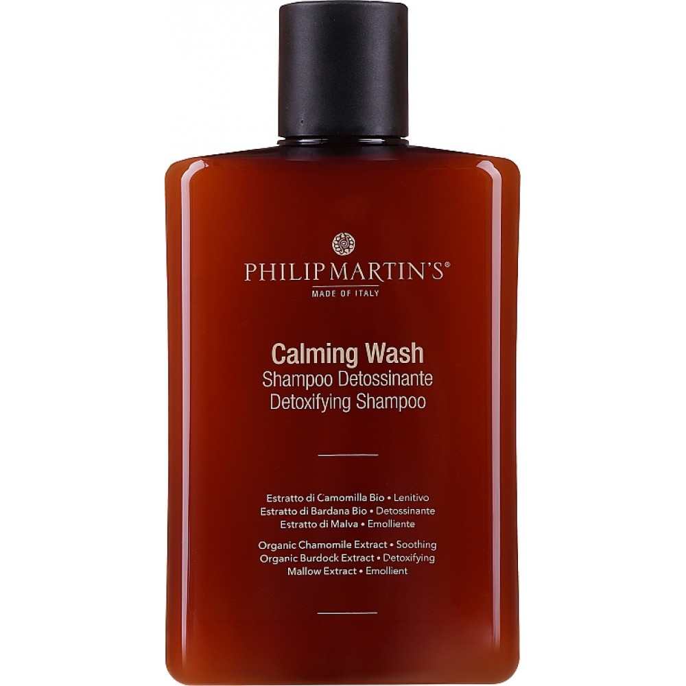 PHILIP MARTIN’S Raminamasis šampūnas jautriai ir į jautrumą linkusiai odai – Calming Wash 320ML