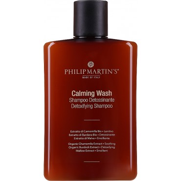 PHILIP MARTIN’S Raminamasis šampūnas jautriai ir į jautrumą linkusiai odai – Calming Wash 320ML