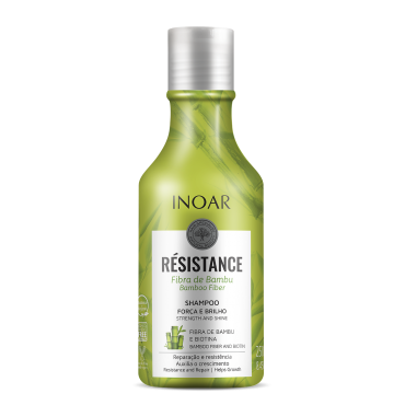 INOAR Resistance Fibra de Bambu Shampoo - stiprinantis ir blizgesio suteikiantis šampūnas 250 ml