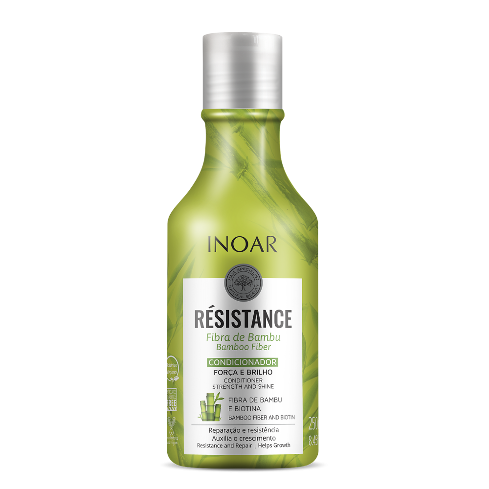 INOAR Resistance Fibra de Bambu Conditioner - plaukus stiprinantis kondicionierius 250 ml